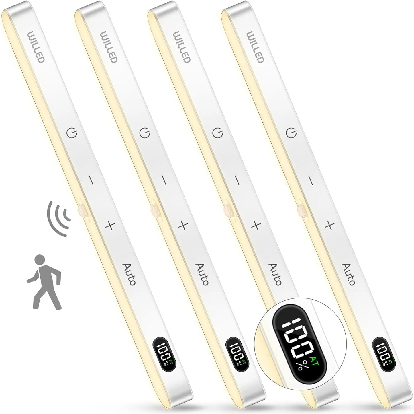 Warm Light Motion Sensor for Cabinets