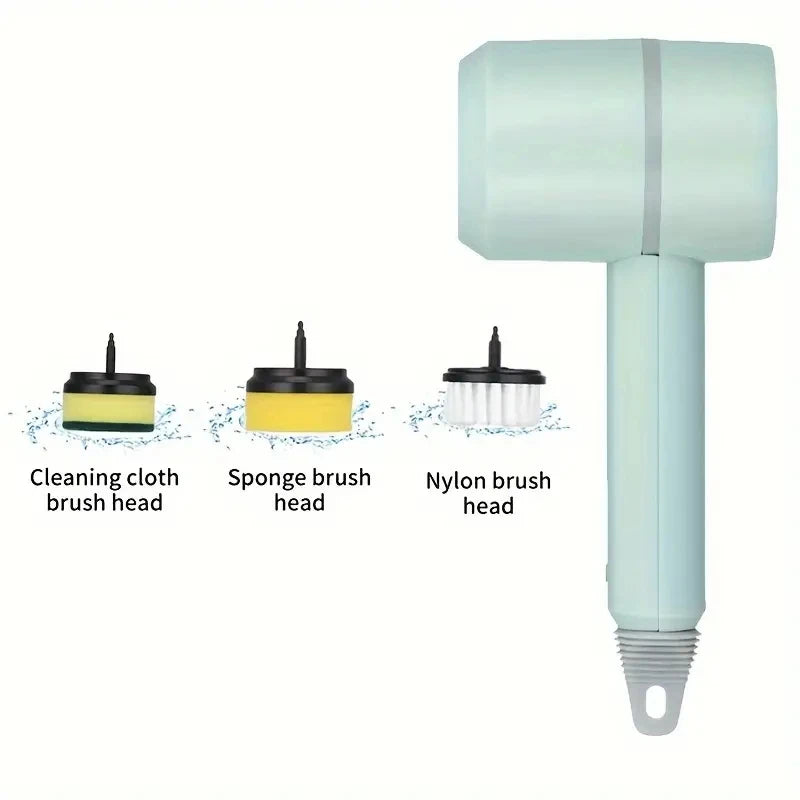 Electric Cleaning Brush 3-in-1 Handheld Kitchen Cleaner