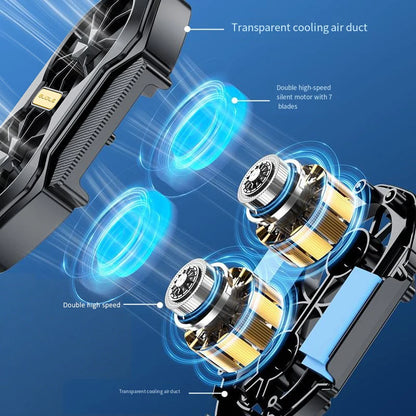 2025 New FS01 Dual - Fan Mobile Phone Cooler