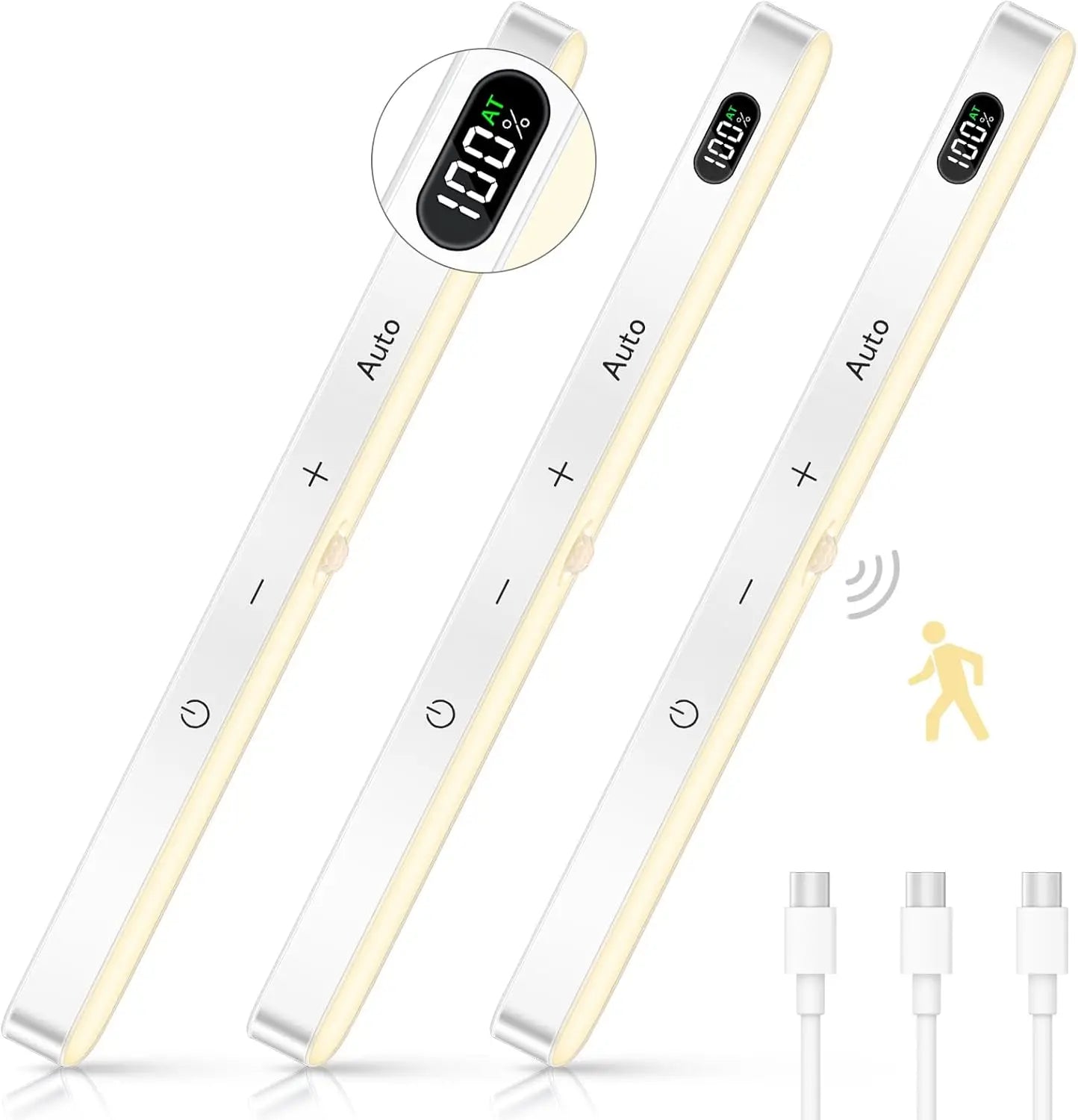 Warm Light Motion Sensor for Cabinets