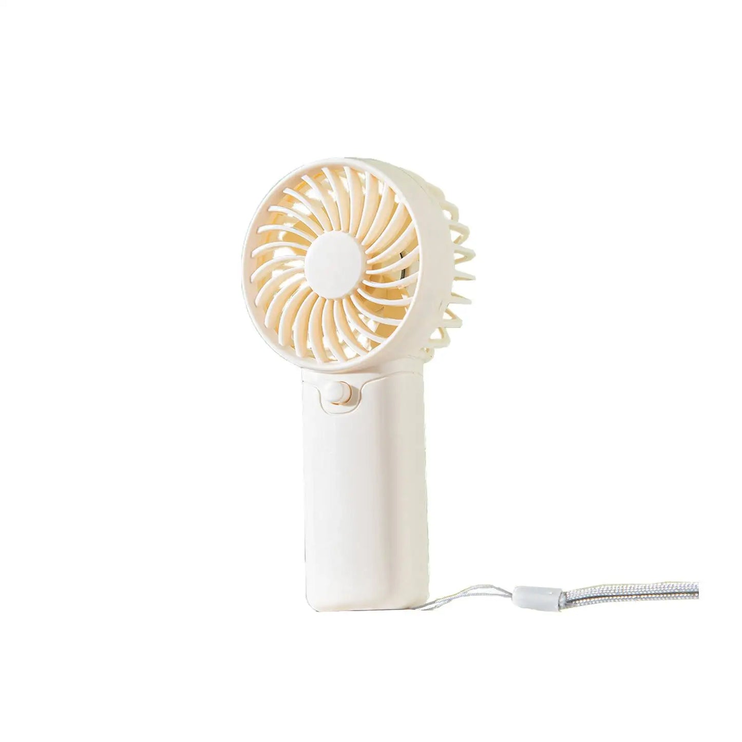 Portable Lightweight Handheld Fan AA Battery Operated Cooling Fan