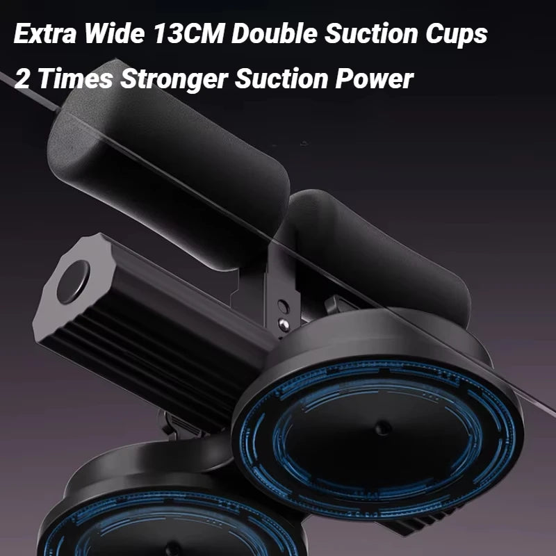 Sit-Up Double Suction Bar for Core Training