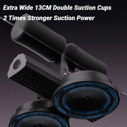 Sit-Up Double Suction Bar for Core Training