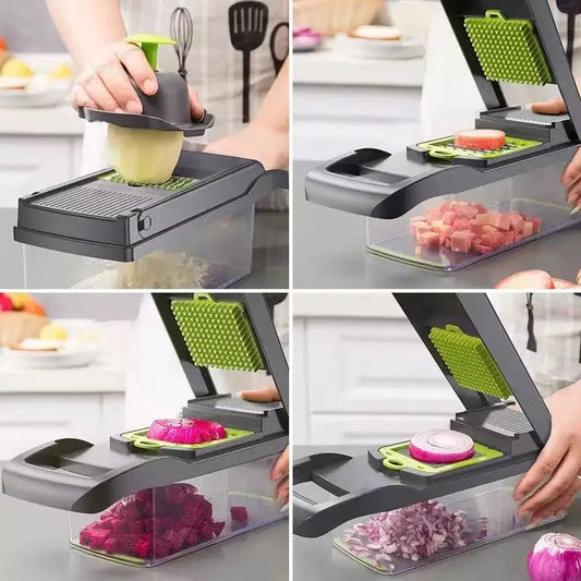 14/16 in 1 Multifunctional Vegetable Chopper & Dicer