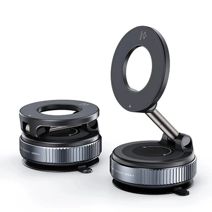 Car Phone holder Magnetic Stand Vacuum Suction Cup with 360° rotation