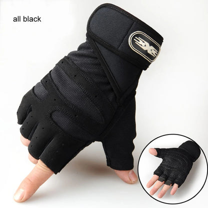Workout Gloves for Men Women Half Finger Glove with Wrist Wrap for Sport & gym