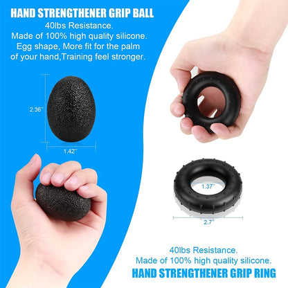 5-60kg Adjustable Hand Grip Wrist Training