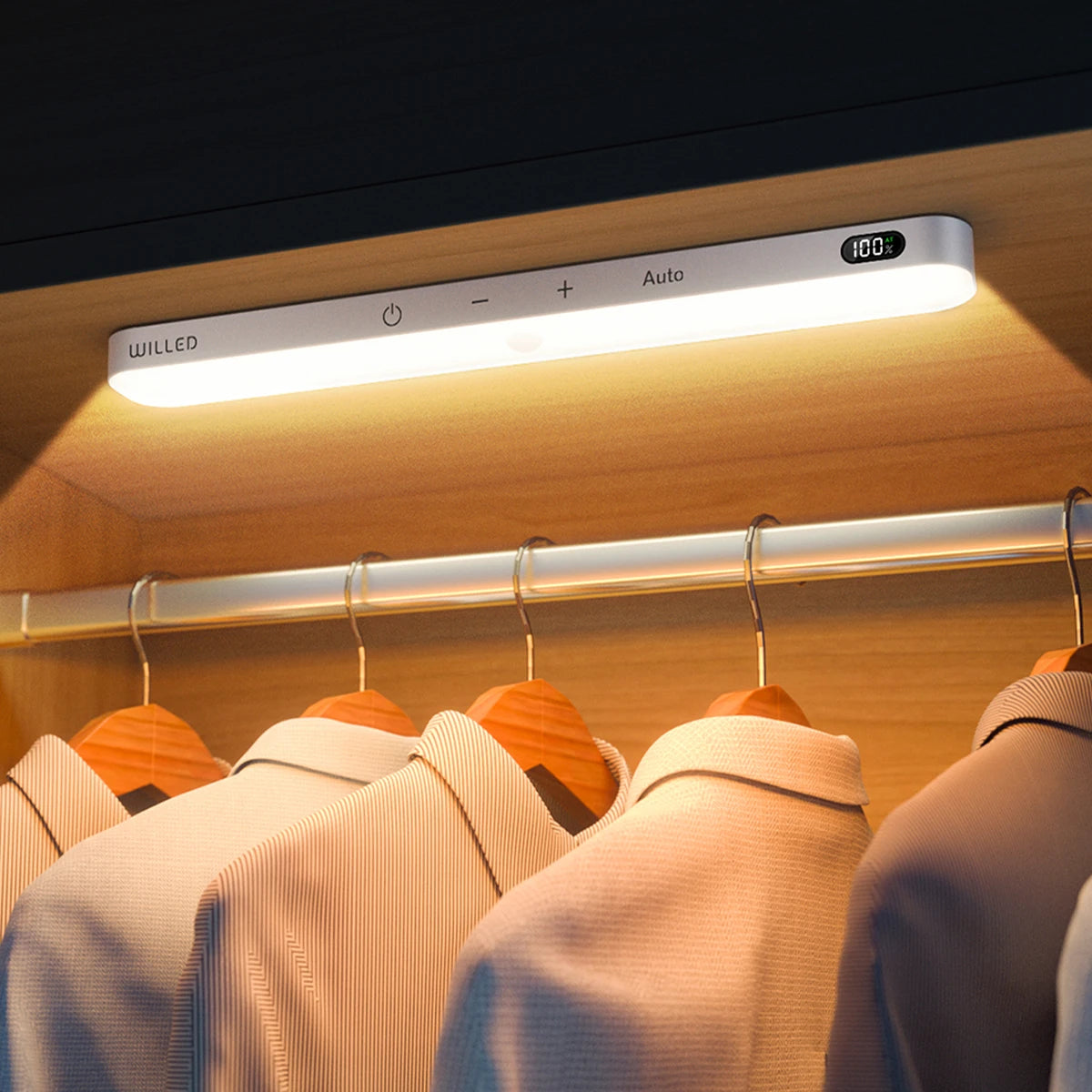 Warm Light Motion Sensor for Cabinets