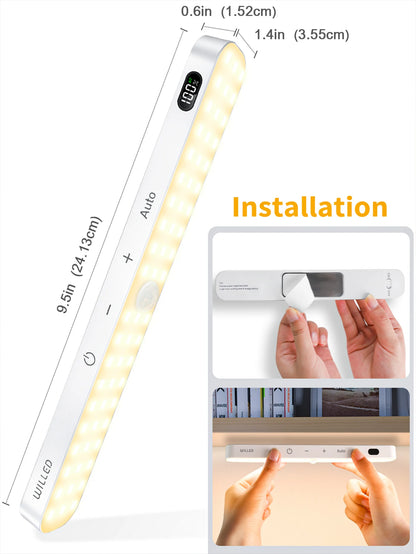Warm Light Motion Sensor for Cabinets