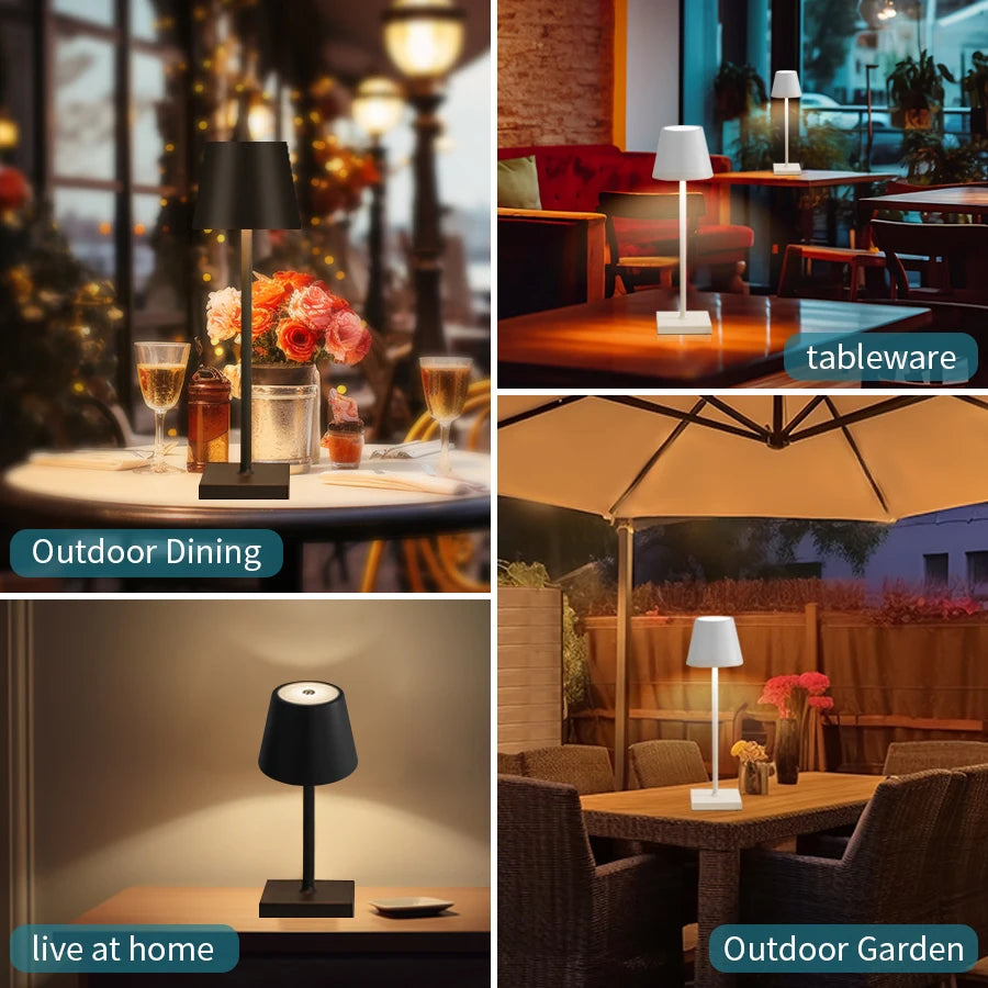 Rechargeable LED Table/Desk Lamp with Touch Switch