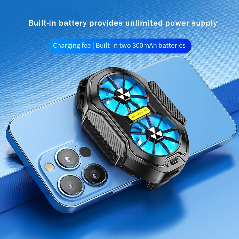 2025 New FS01 Dual - Fan Mobile Phone Cooler