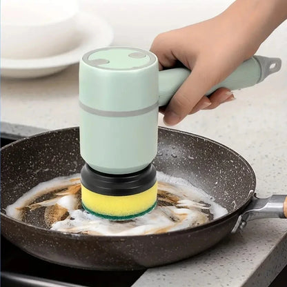 Electric Cleaning Brush 3-in-1 Handheld Kitchen Cleaner