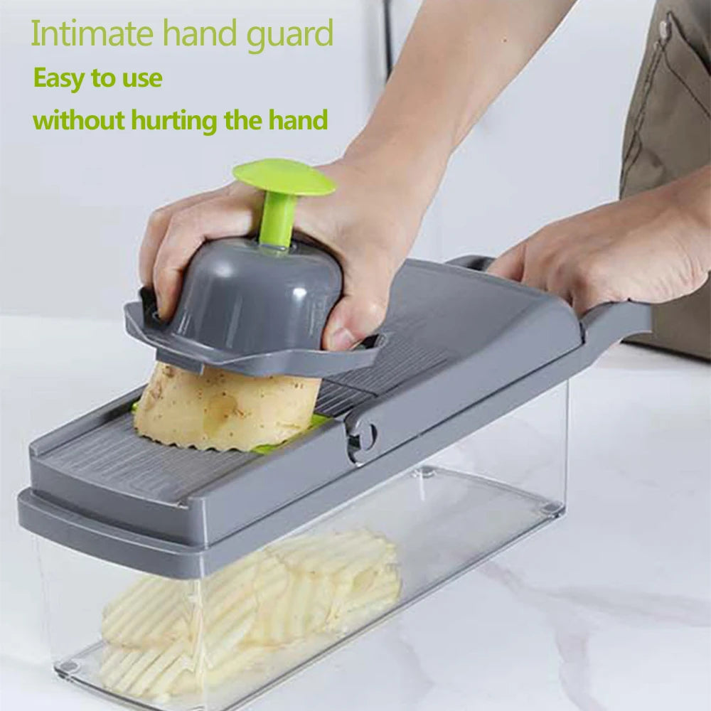 14/16 in 1 Multifunctional Vegetable Chopper & Dicer