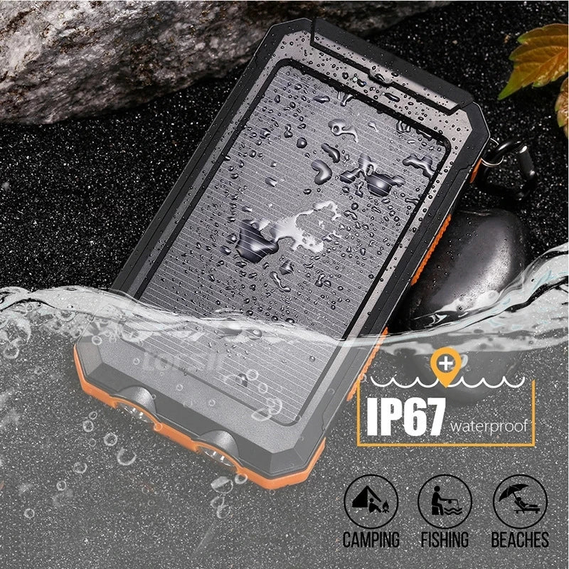 Solar 80000mAh Portable Charging Poverbank