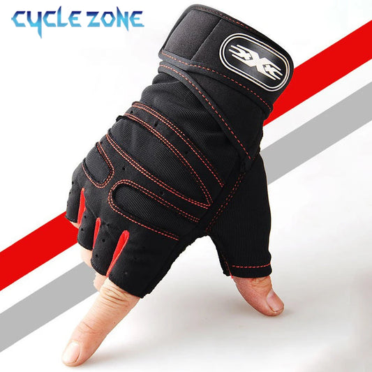 Workout Gloves for Men Women Half Finger Glove with Wrist Wrap for Sport & gym