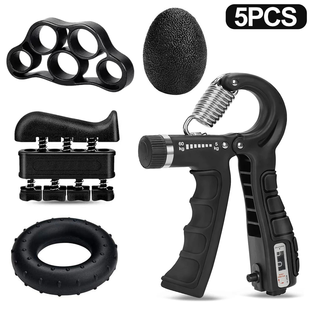 5-60kg Adjustable Hand Grip Wrist Training