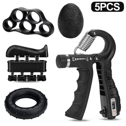 5-60kg Adjustable Hand Grip Wrist Training