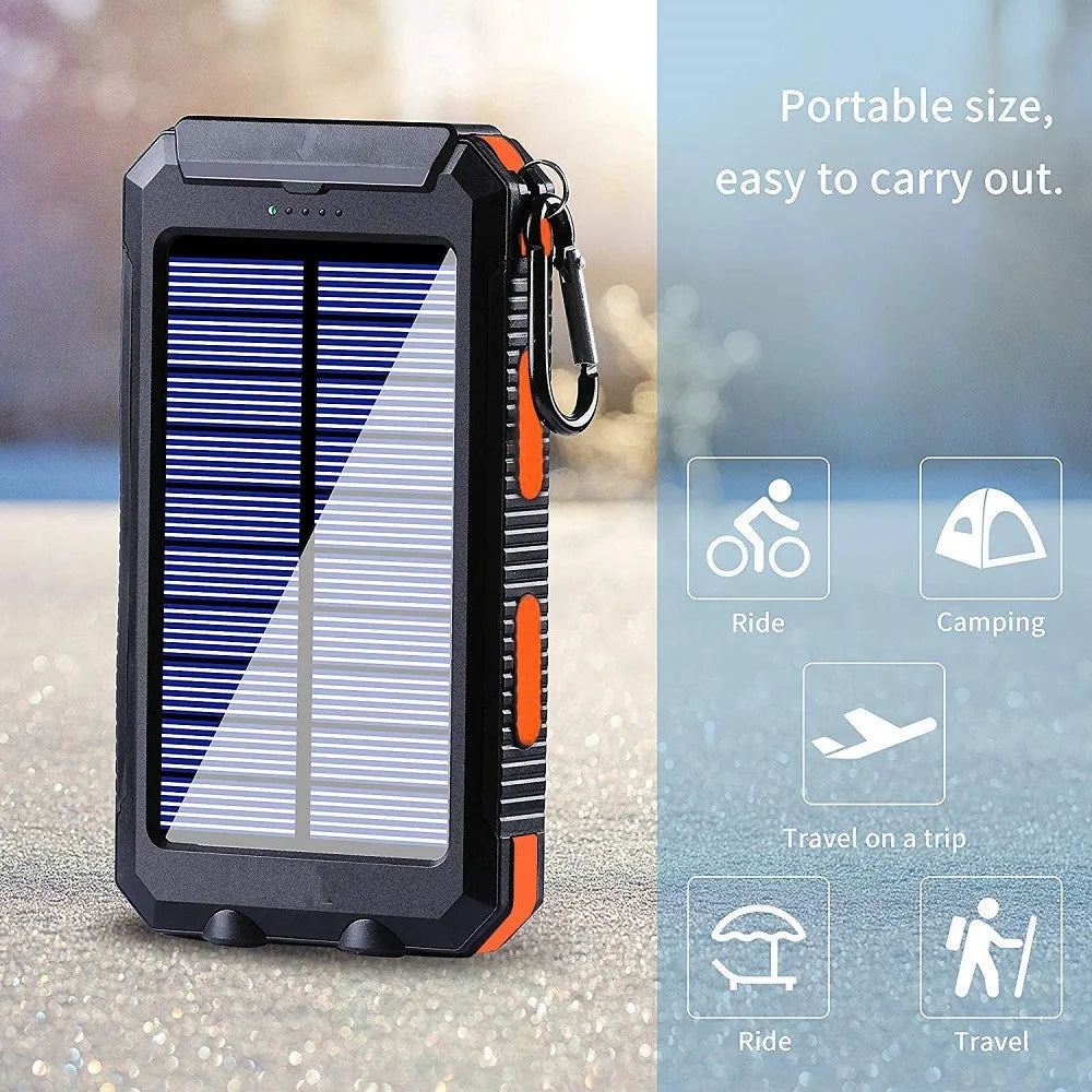 Solar 80000mAh Portable Charging Poverbank