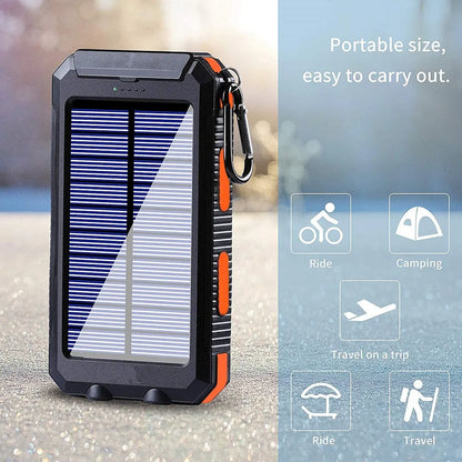 Solar 80000mAh Portable Charging Poverbank