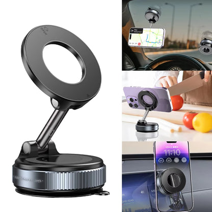 Car Phone holder Magnetic Stand Vacuum Suction Cup with 360° rotation